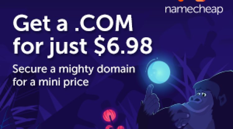 Get a dot Com Domain.